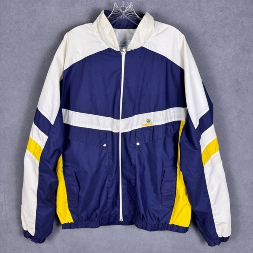 Quill's Woolen Market‎ Ireland Blue Men's 2XL Jacket Sailing Boat Read!